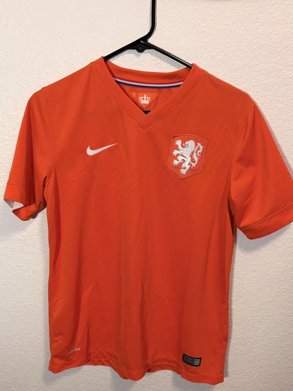 Nike Orange Netherlands Football Jersey Youth XL